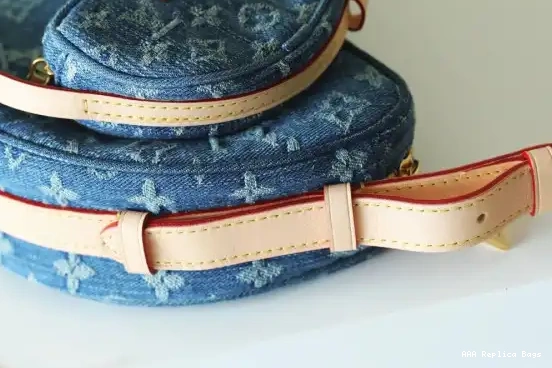 Aaa replica bags MM LOUIS VUITTON Croissant 0509